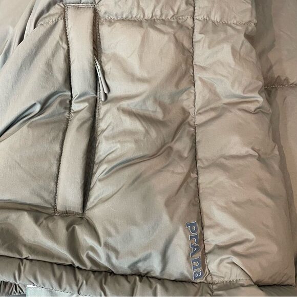 Prana Vest Puffer Contrast 2 Tone Insulated Snap Outdoor Hellebore XL - Picture 10 of 13